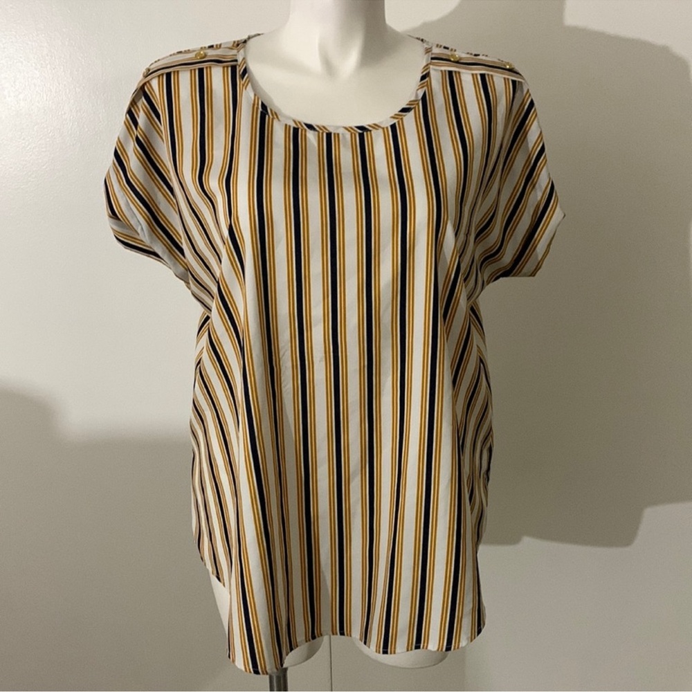 Speed Limit striped blouse size 2X
